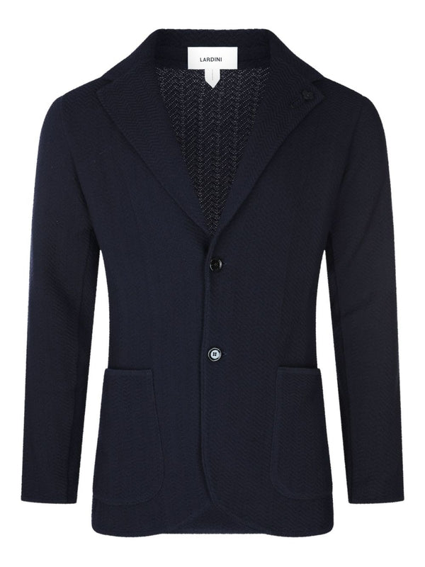 Lardini Navy Tailored Jacket