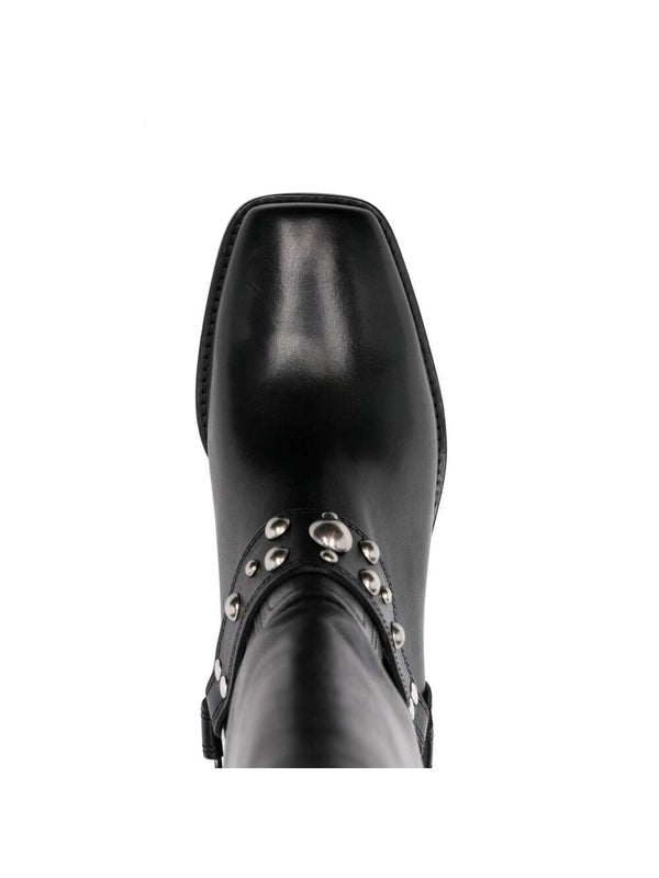 Antya Leather Biker Boots