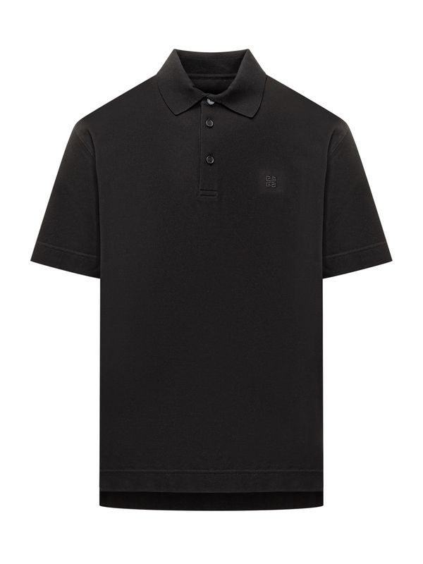 4G Logo Cotton Polo Shirt