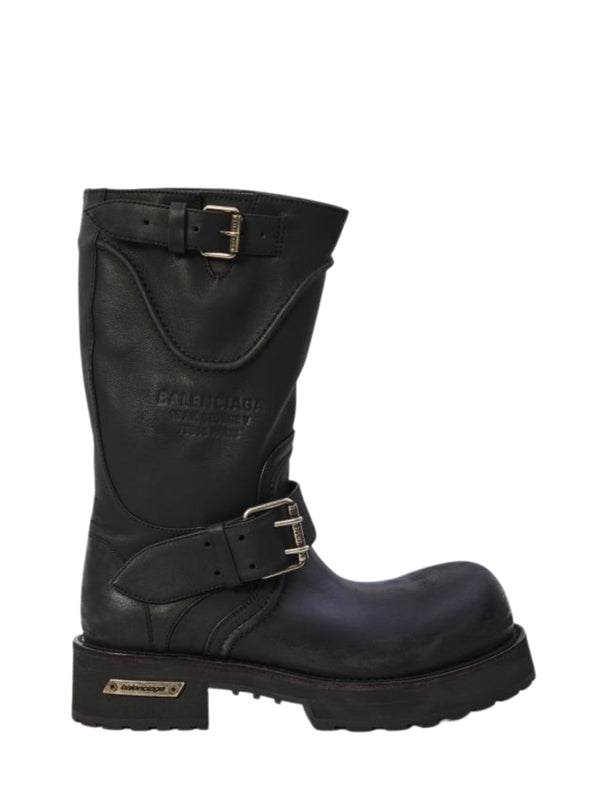 Balenciaga Black Middle Boots