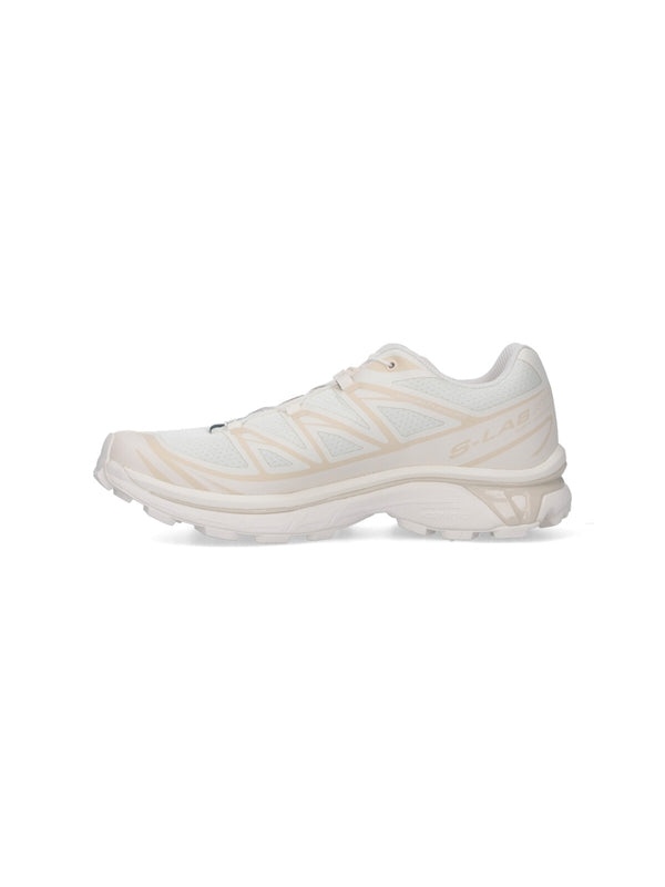 Salomon White Low Top Sneakers