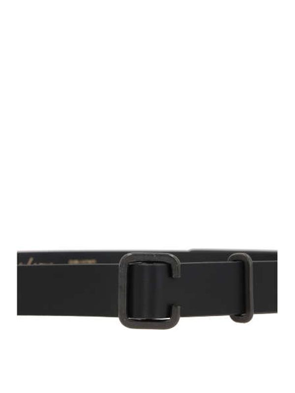 Black Leather Belt