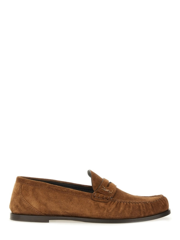 Saint Laurent Brown Loafers