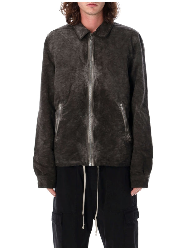 Zipfront Drawstring Cotton Jacket