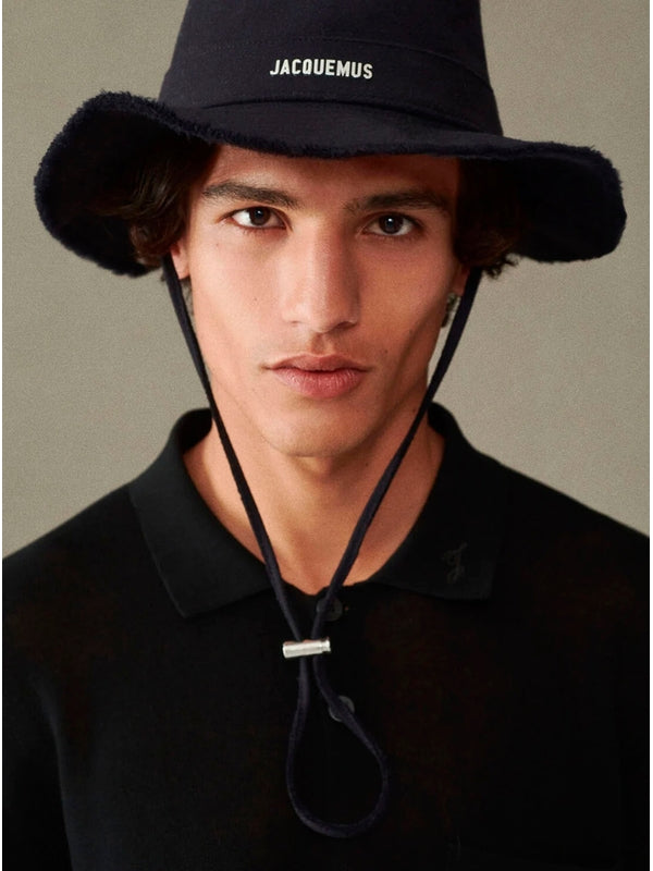 Jacquemus Navy Bucket Hats
