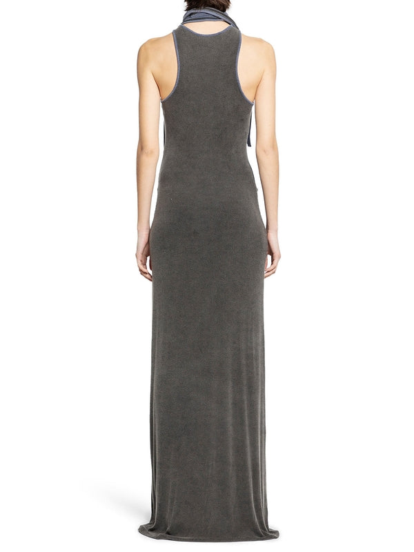 Multi-Scarf Sleeveless Dress