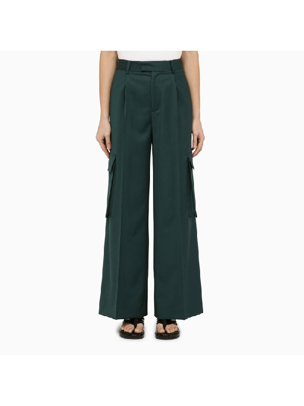 Cargo Wool Trousers