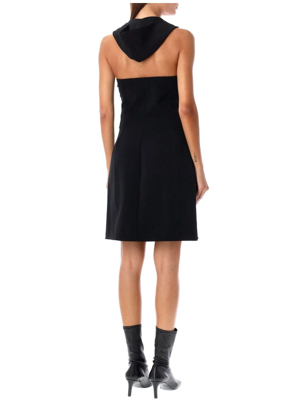 Courrèges - Oblique Hood Mini Dress - Jente