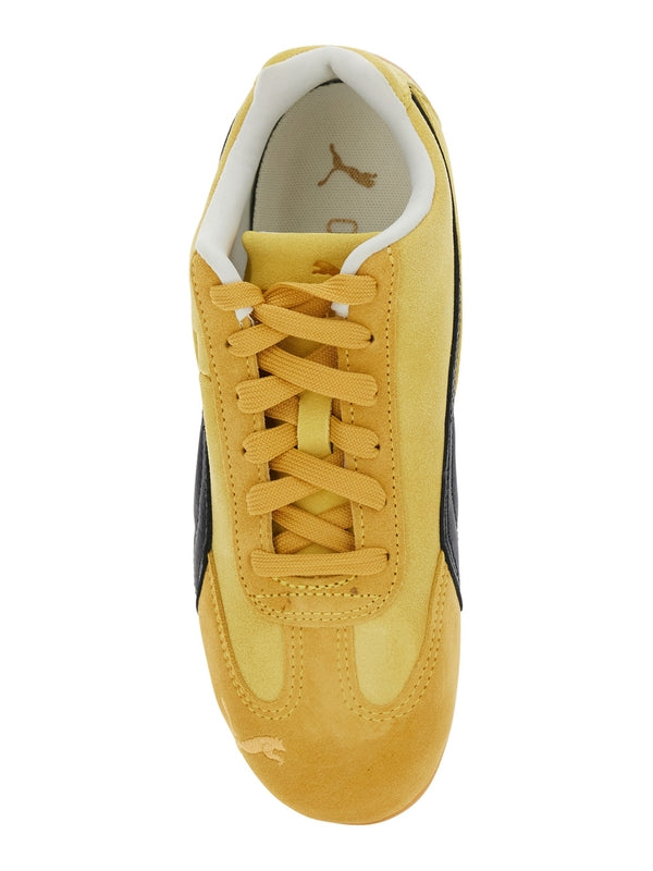 Puma Yellow Low Top Sneakers