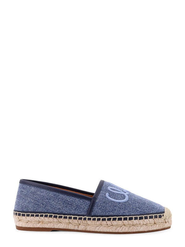 Logo Denim Espadrilles