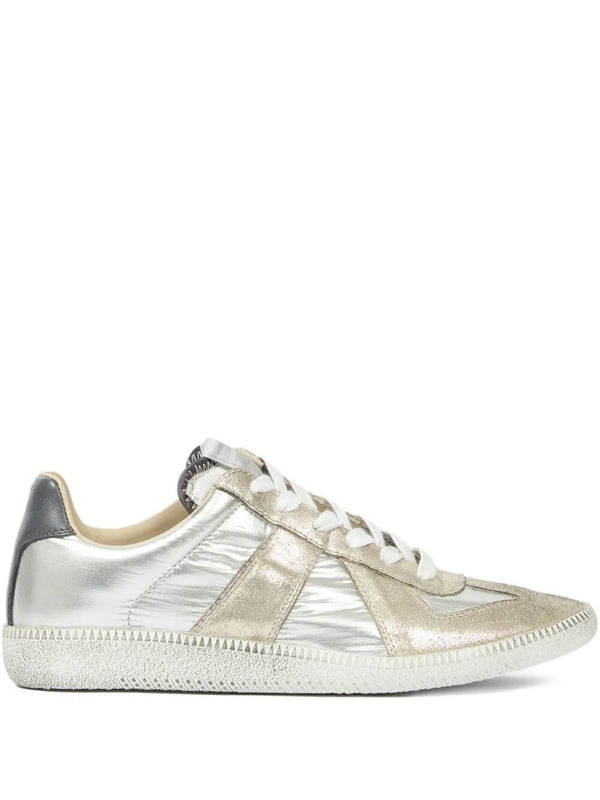 Maison Margiela Silver Sneakers