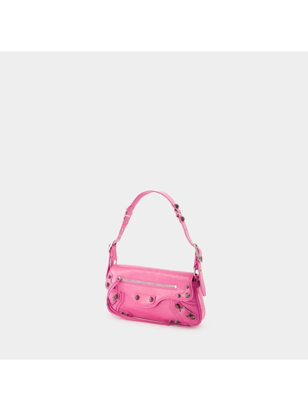 Balenciaga Le Cagall Small Pink Crossbody & Shoulder Bags