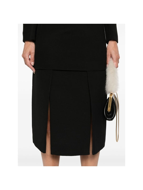 プリーツディテールスカート