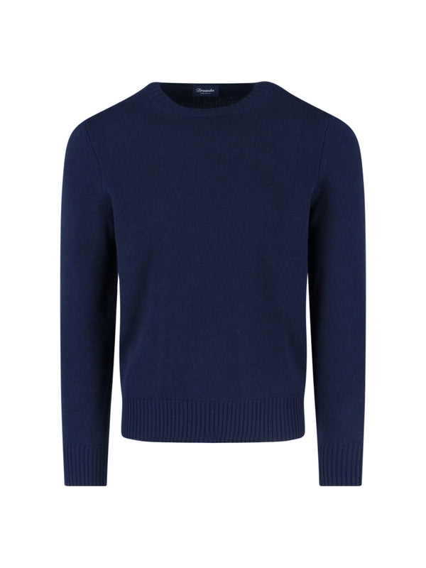 Drumohr Navy Knitted