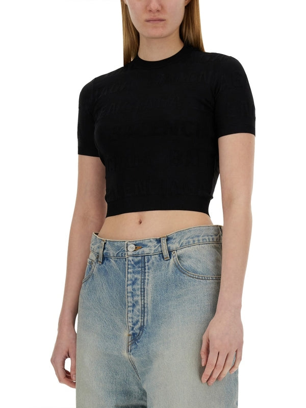 Viscose Crop T-Shirt