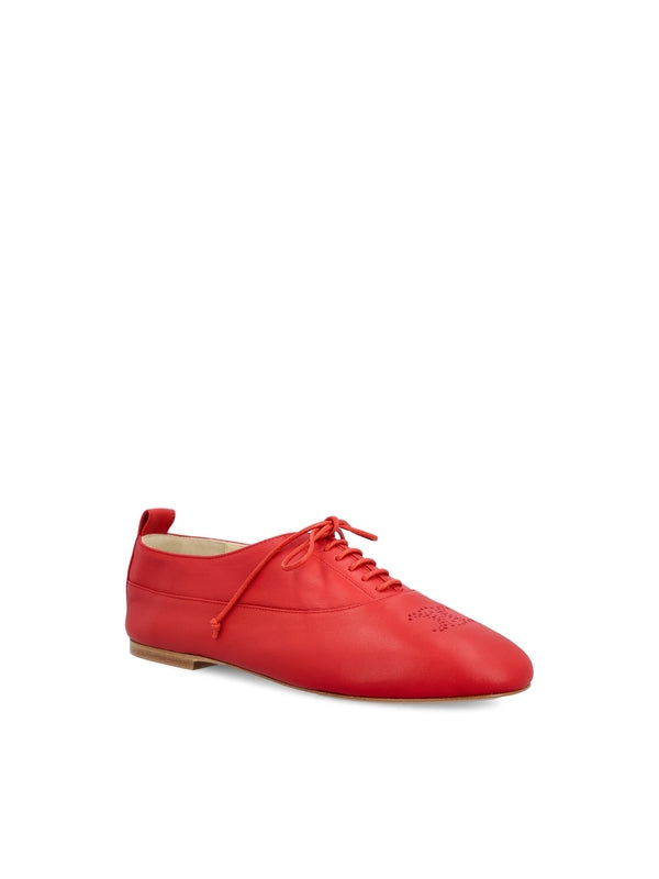 Triomphe Liz Lace-Up Shoes