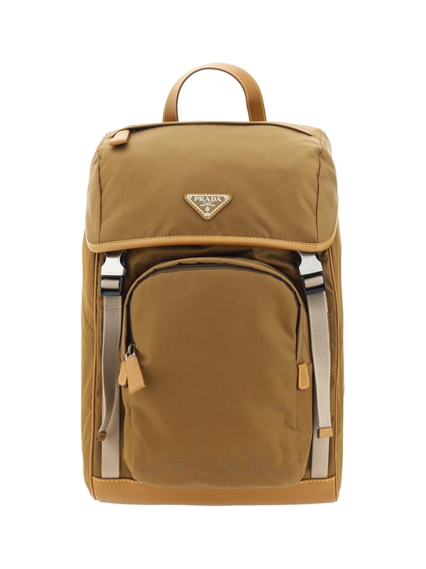 Triangular Logo Nylon Backpack