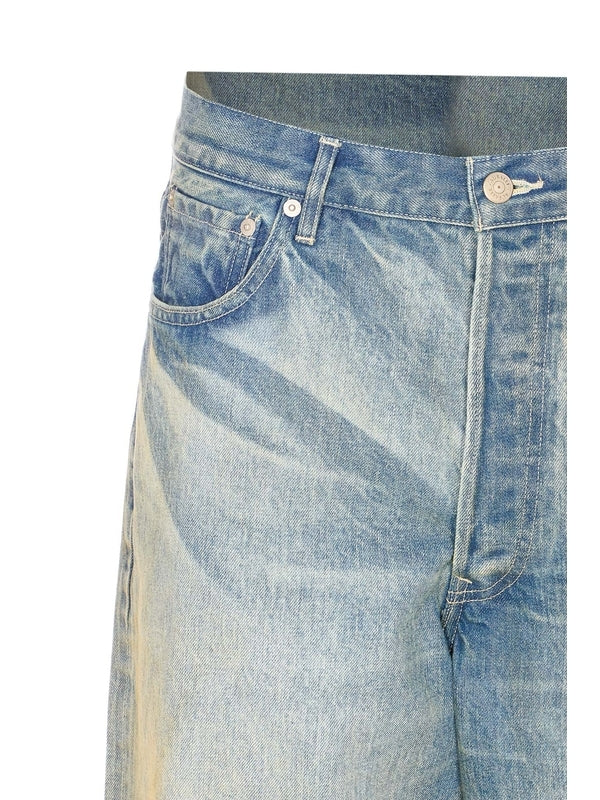 Auralee Blue Denim Pants