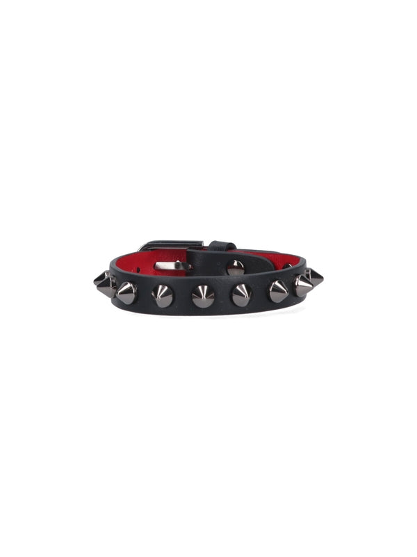 Cabata Spike Leather Bracelet