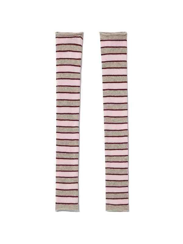 Stripe Knit Arm Warmer