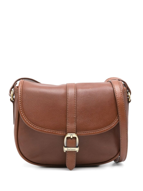 Laire Medium Leather Saddle Shoulder Bag