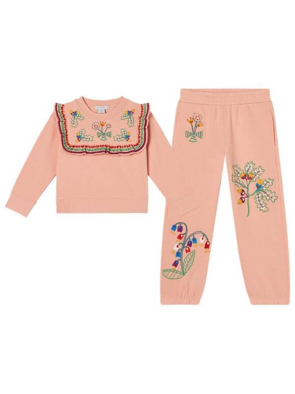 Embroidered Detail Track Suit