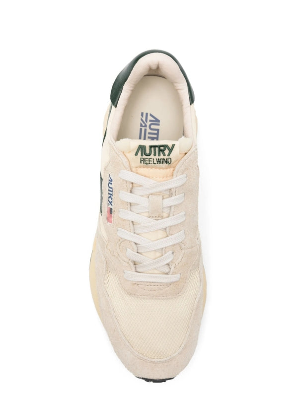 Autry Beige Low Top Sneakers