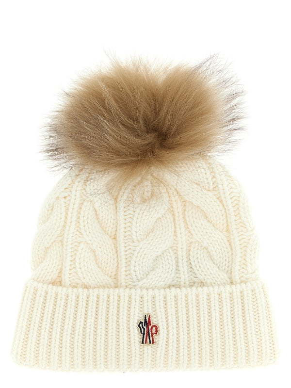 Moncler Ivory Beanies