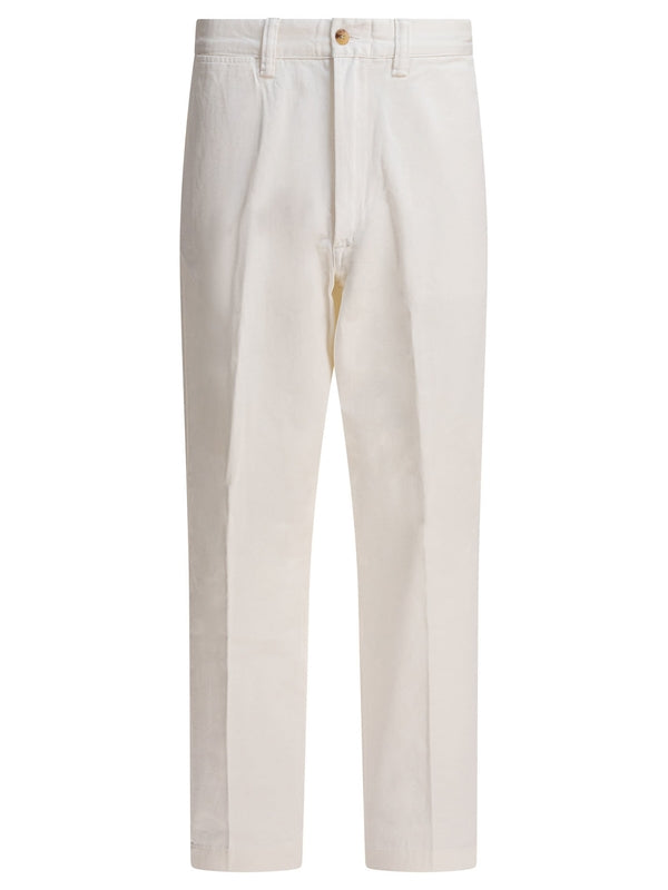 Polo Ralph Lauren White Trousers