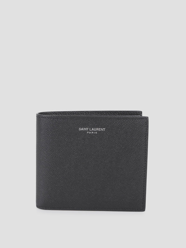 Saint Laurent Black Wallets