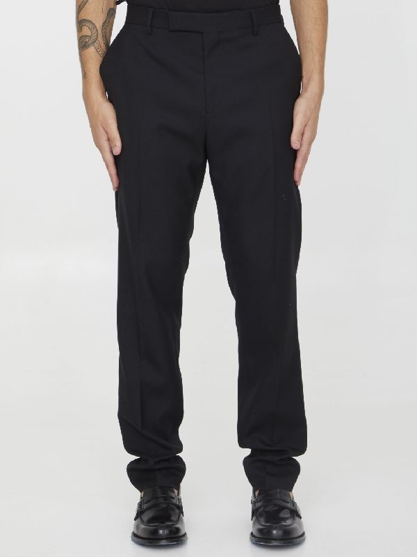 Classic Wool Gabardine Pants