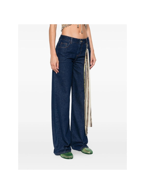 Siedrés Navy Denim Pants