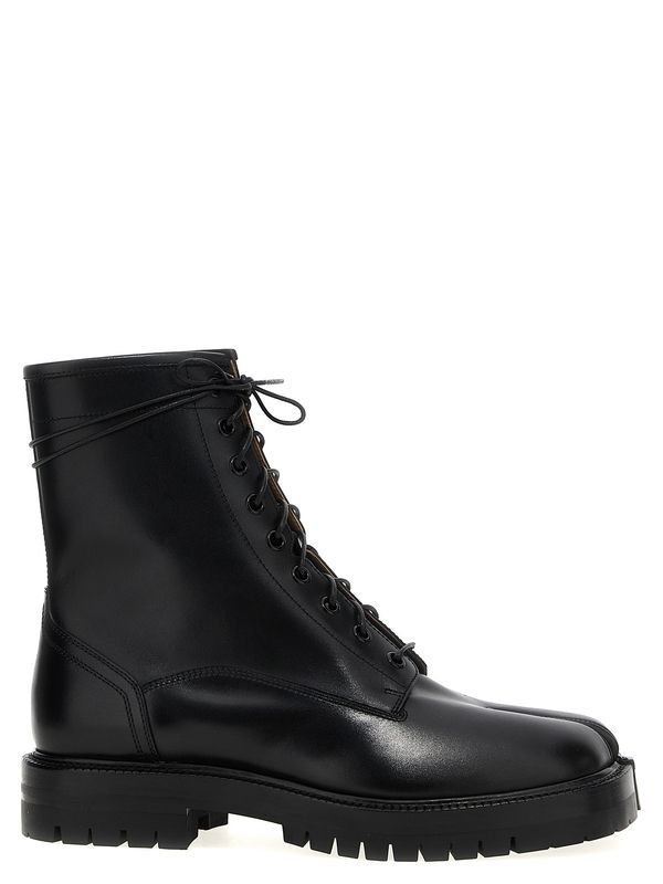 Tabi Leather Lace-Up Boots