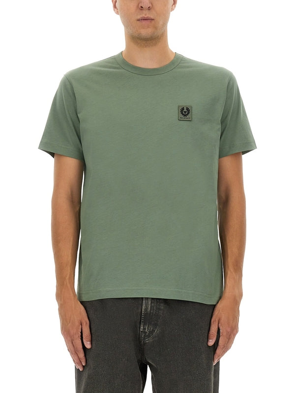 Belstaff Green Half Sleeve