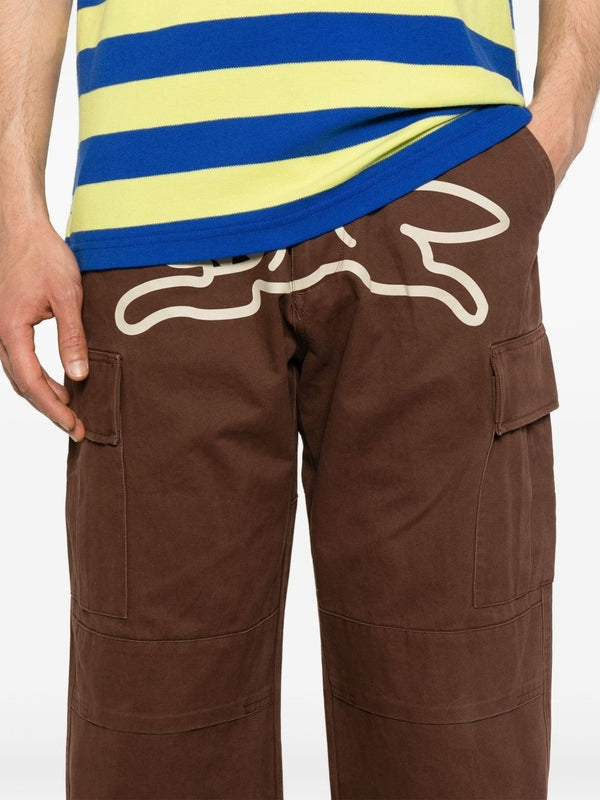 Ice Cream Brown Casual Pants