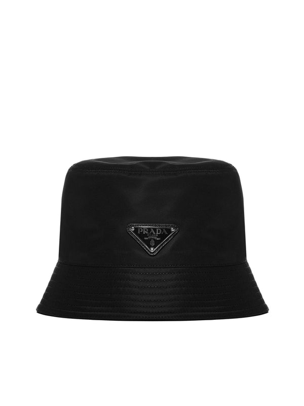 Prada Black Bucket Hats