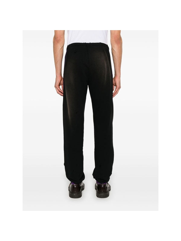 Distress Colorblock Panel Jogger
  Pants