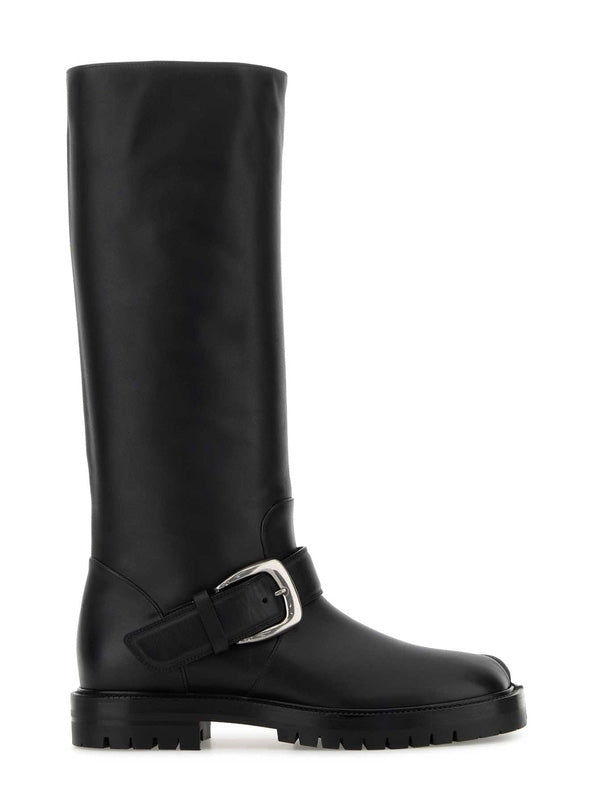 Tabi Leather High Boots