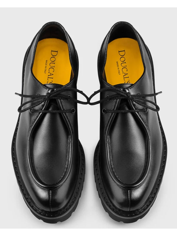 Doucal'S Black Lace-Ups