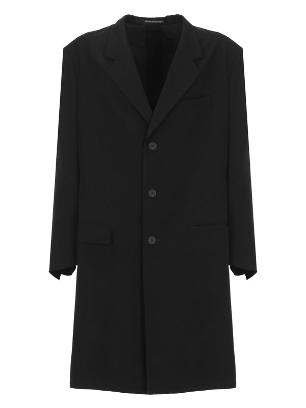 Yohji Yamamoto Pour Homme Black Coats