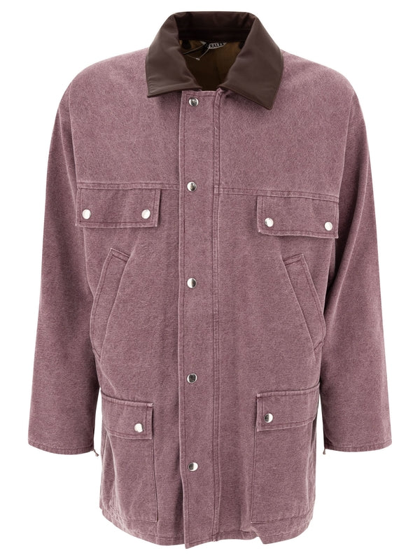 Flap Pocket Cotton Jacket