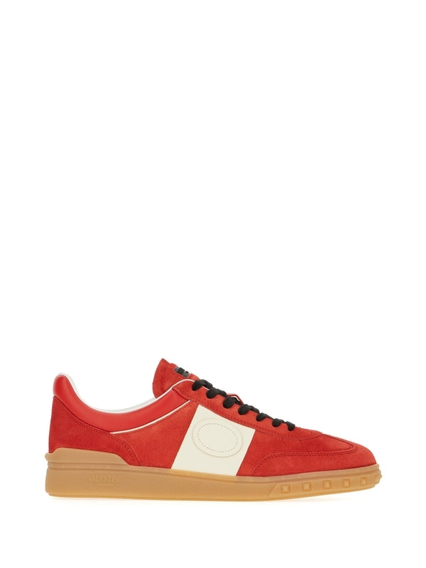 Valentino Red Low Top Sneakers