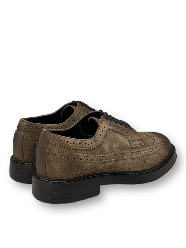 Suede Derby Shoes