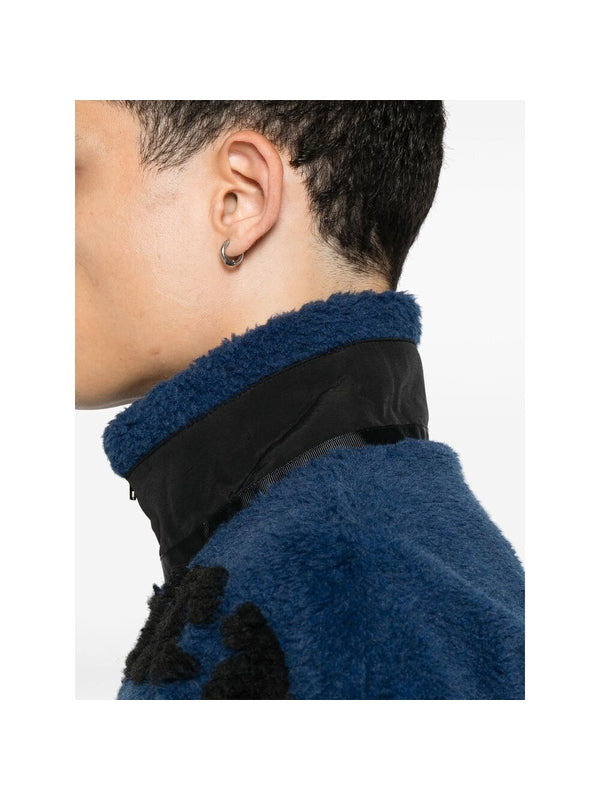 Logo Jacquard High-neck Fleece
  Jacket