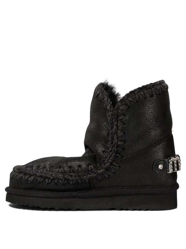 Eskimo 18 Logo Patch Ankle Boots