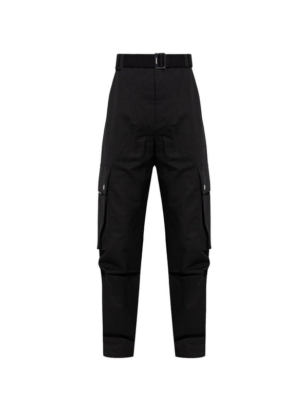 Slub Texture Cargo Pants