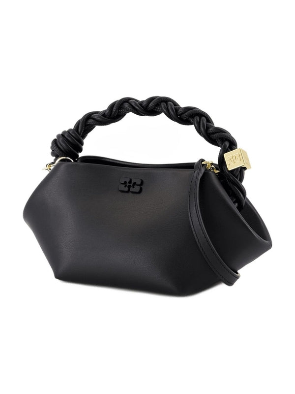 Bou Logo Braided Handle Tote
  Bag