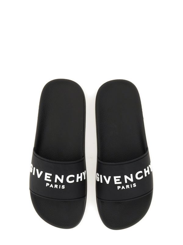 Givenchy Black Slides