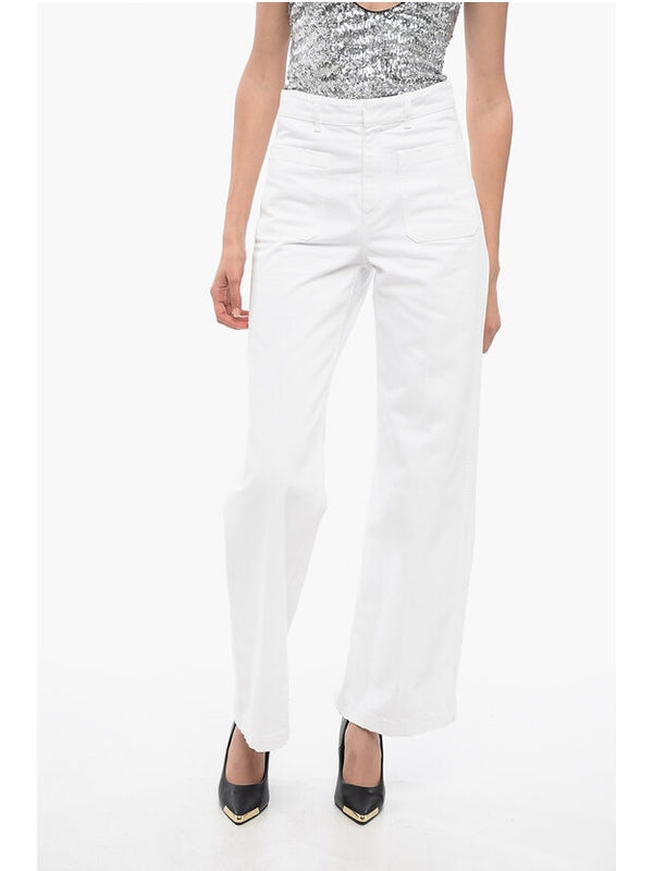 White Cotton Pants
