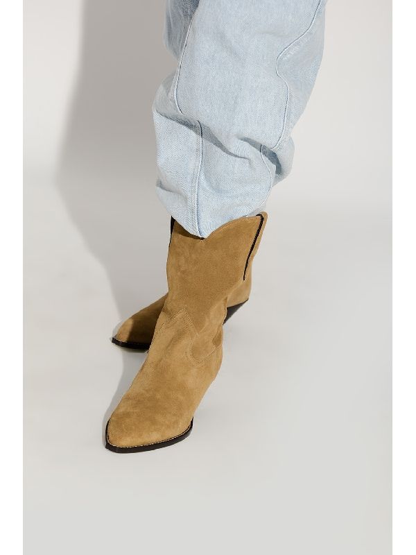 Dahope Suede Cowboy Boots